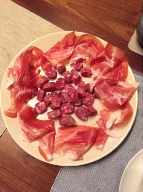 Proscuitto and salame|giacomo liさん