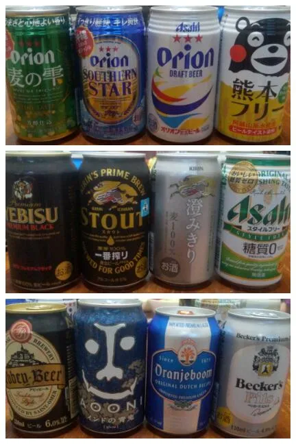 缶ビール祭り(≧∇≦*)|はぎのつきさん