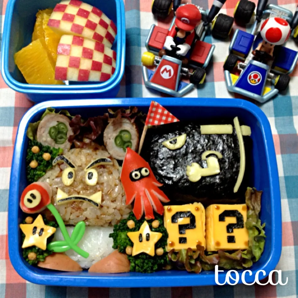 *マリオの仲間弁当😁|toccaさん