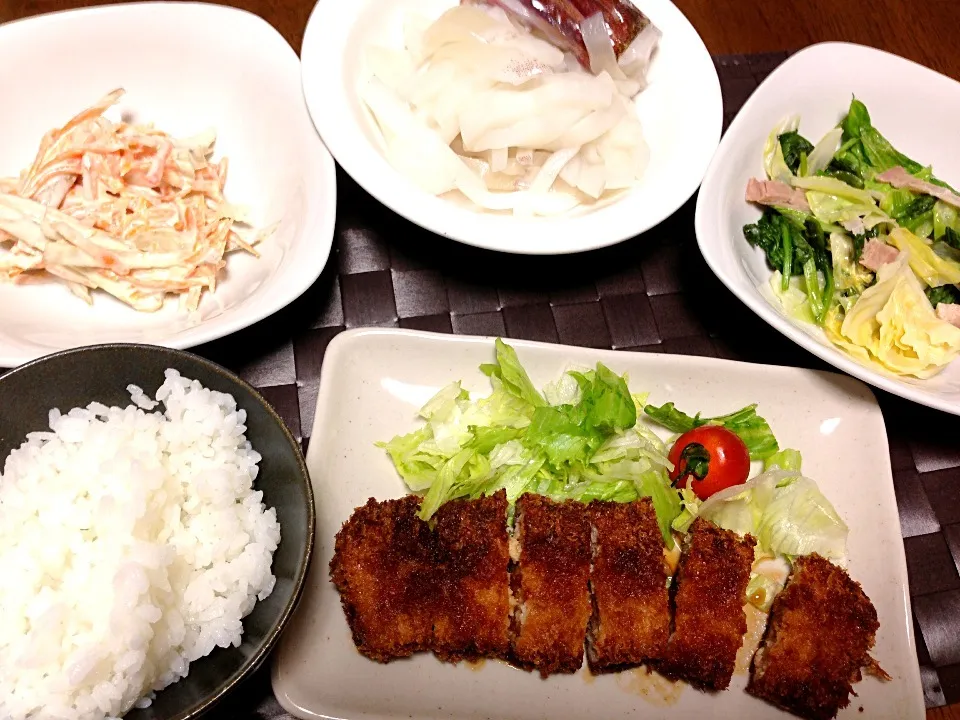 マグロカツご飯♡|ヒロジュンさん