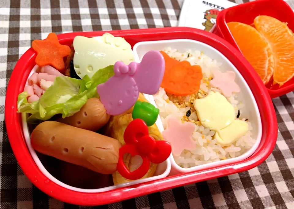 キティの手抜きお弁当‼|ひよさん