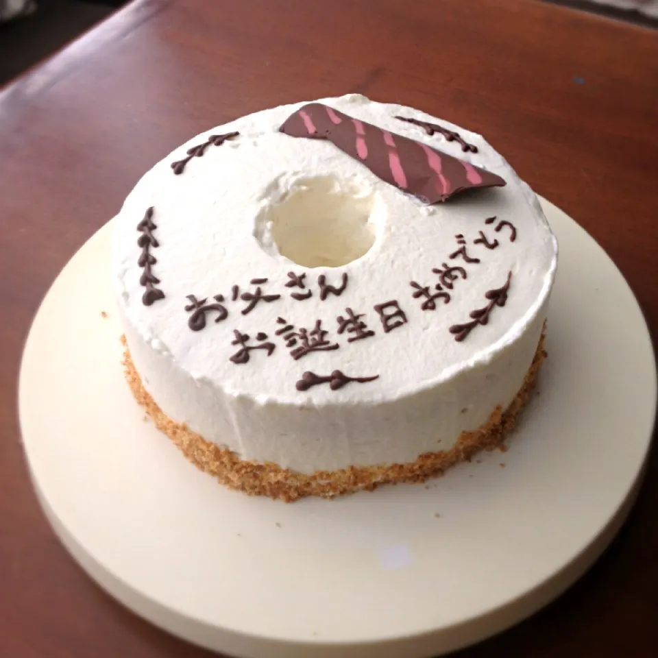 ネクタイの誕生日ケーキ|manacocoさん