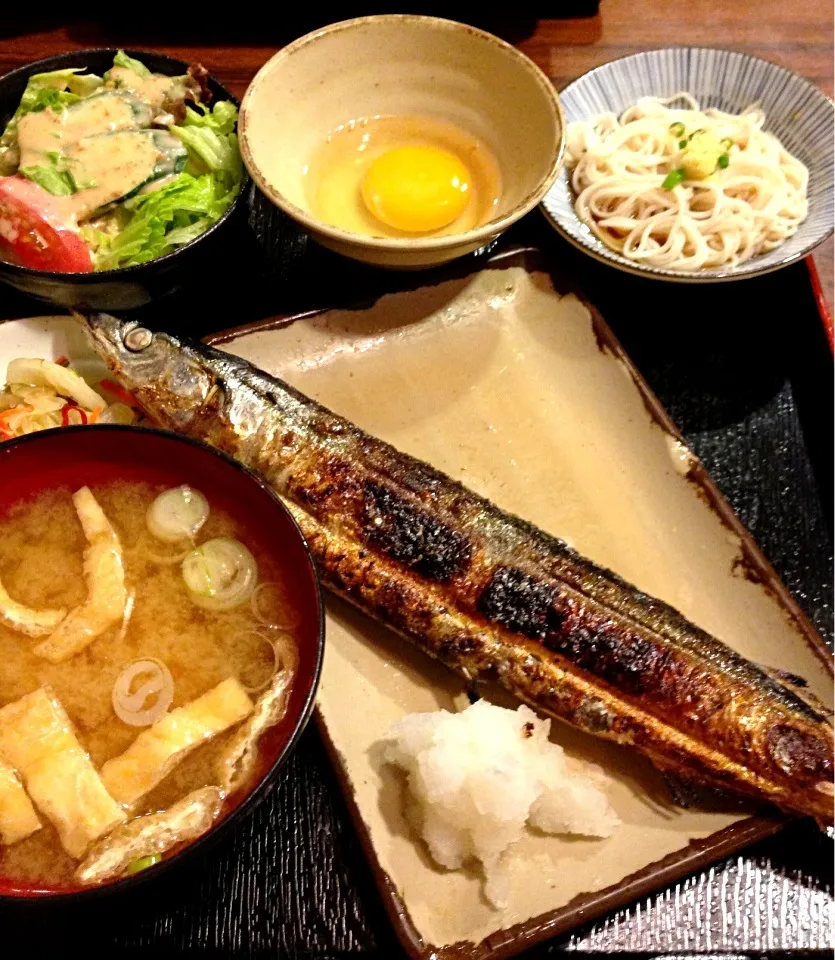 秋刀魚定食。|michiteruさん