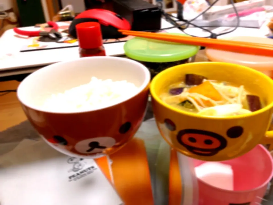 かぼちゃの味噌汁|あきさん