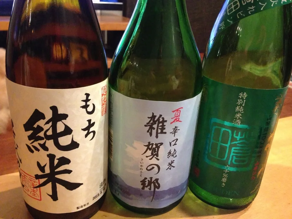 合わせた日本酒|あきらさん