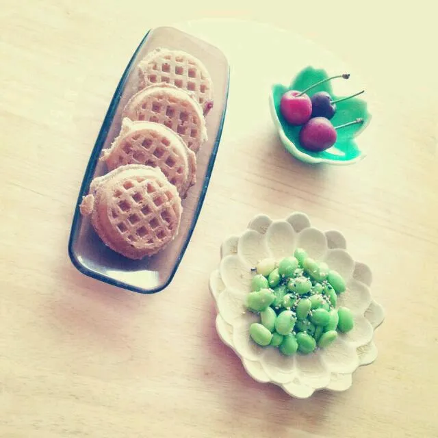 mini waffles|Ren I Cookさん