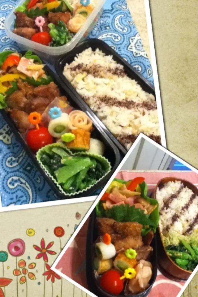 Snapdishの料理写真:6/12  みんなのお弁当|naoさん