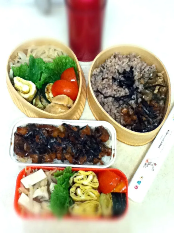 今日のJK&OL弁当は鰻♪  Today's lunch box.|hoppycowさん