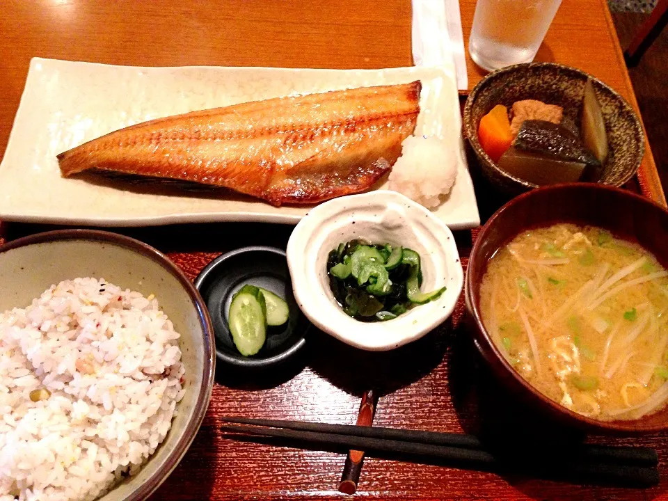 ほっけの定食 (今日のさかな御膳)|安宅正之さん