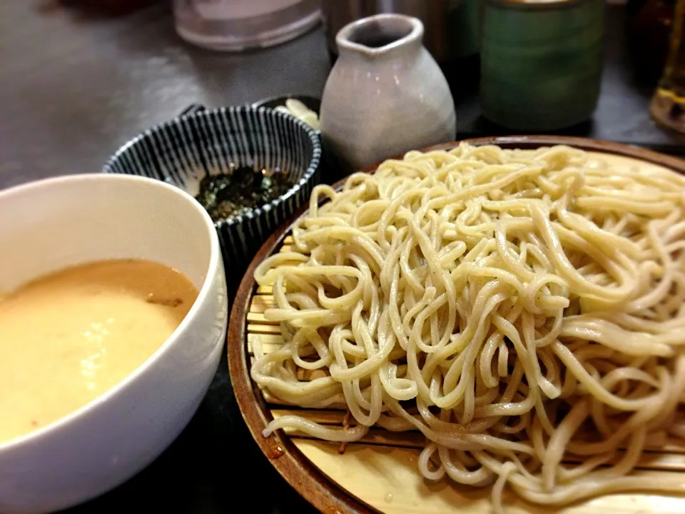 Snapdishの料理写真:つけとろ納豆蕎麦@角萬|山けんさん