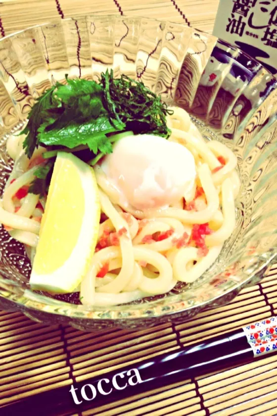 *さっぱり✨🍋冷やしレモンうどん|toccaさん