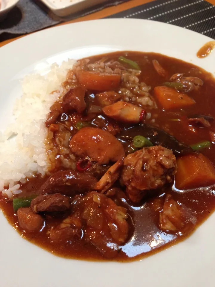 三河地鶏と渥美豚のカレー|あきらさん