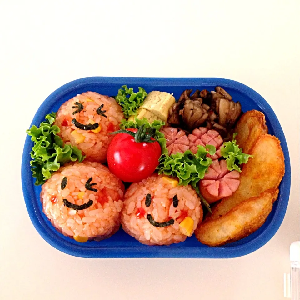 息子のお弁当|ふぅさん