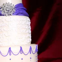 White wedding cake|Sweet Country Creationsさん