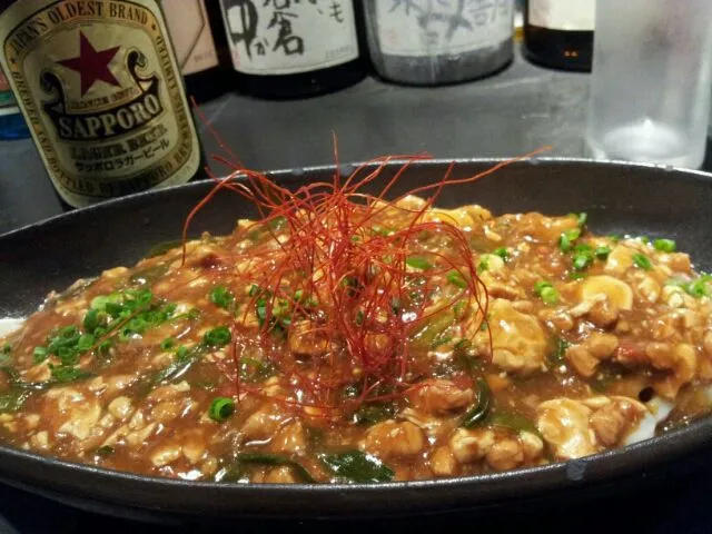 麻婆豆腐うどん×サッポロビール|大地さん