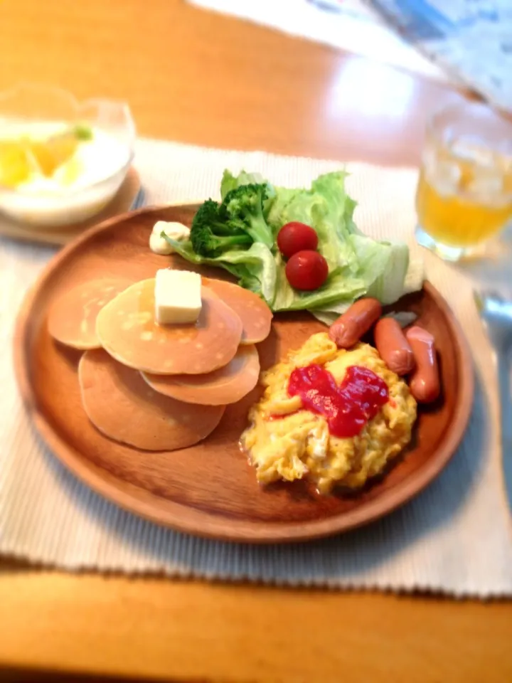 JKのパンケーキランチ♡|ちひろさん