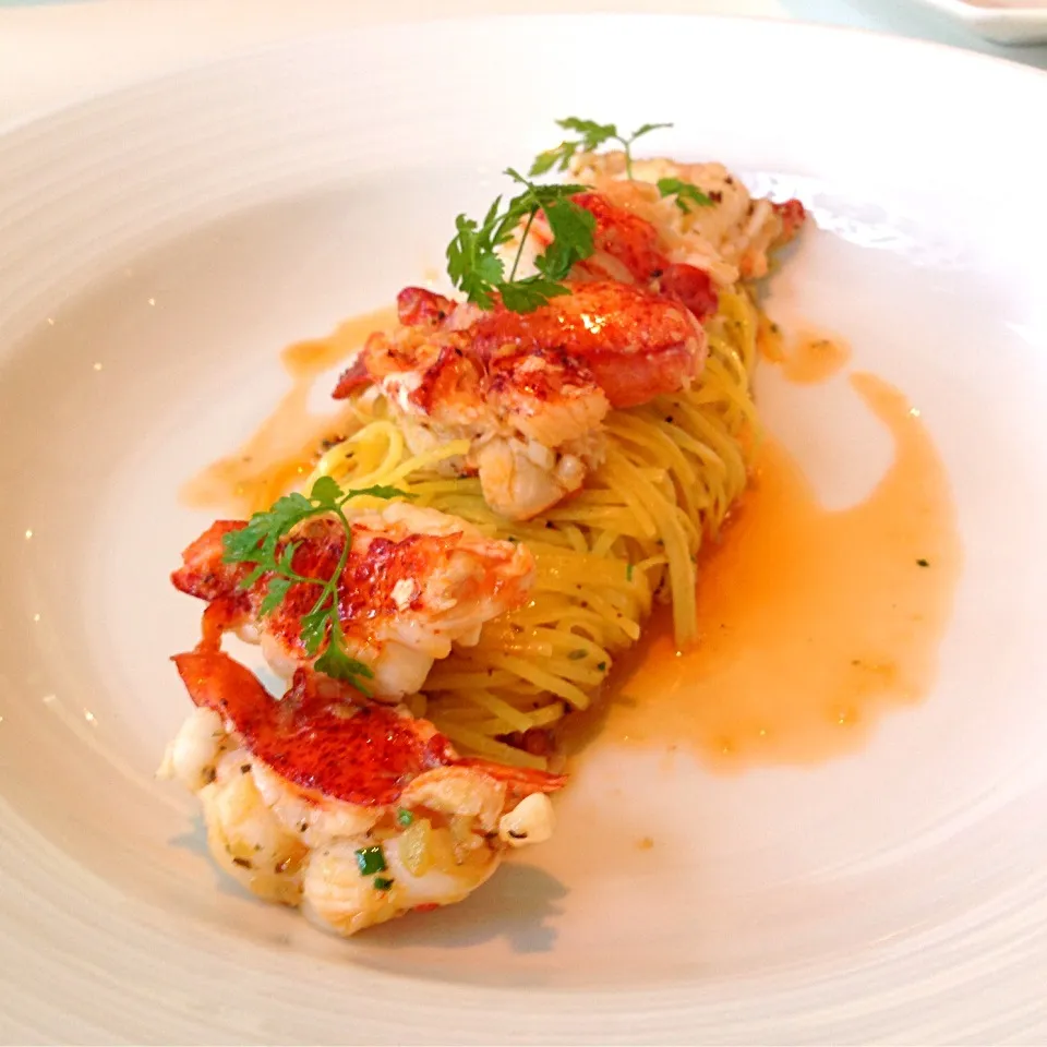 Maine lobster pasta|willzさん