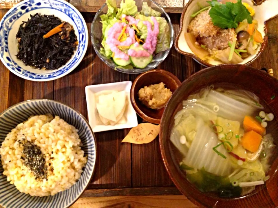 車麩のカツと野菜の卵とじ|なつみさん