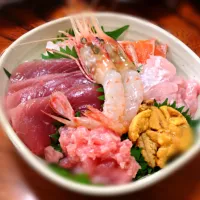 実家で食べた海鮮丼♡♡|うめたあやなさん