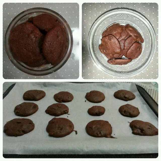 double chocolate chunk cookies|laura khairunnisaさん