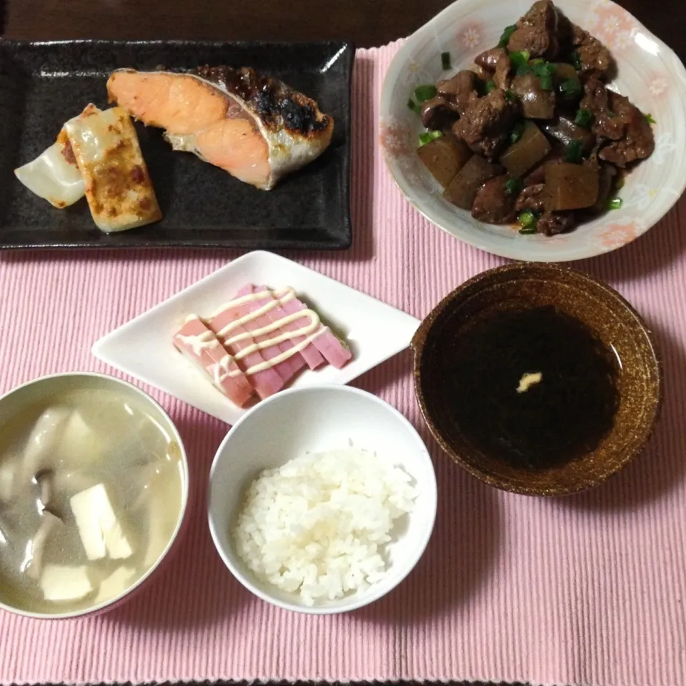 晩ご飯ー(^_−)−☆|ありちゃさん