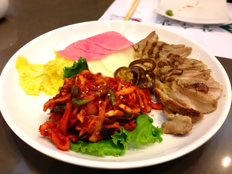 Korean Pork with Pickled Radish|yukariさん