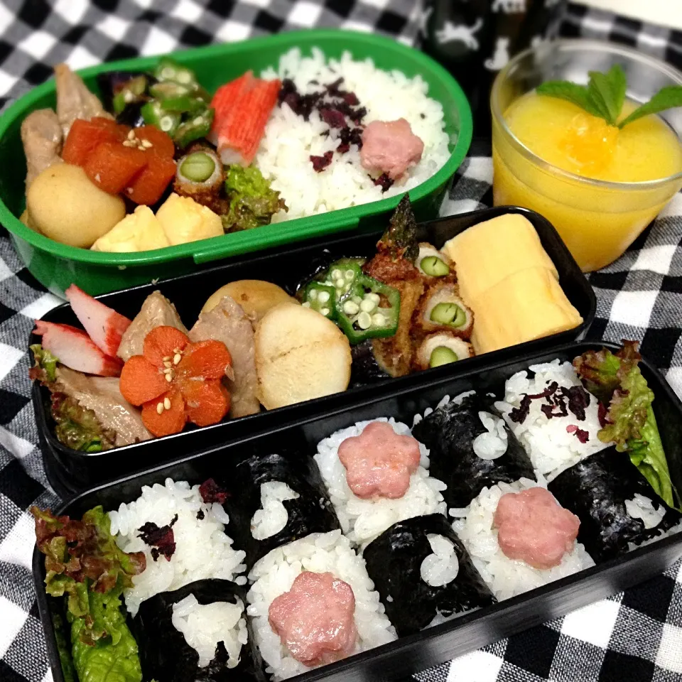 Snapdishの料理写真:6/14 マグロ生姜煮弁当|Mikaさん