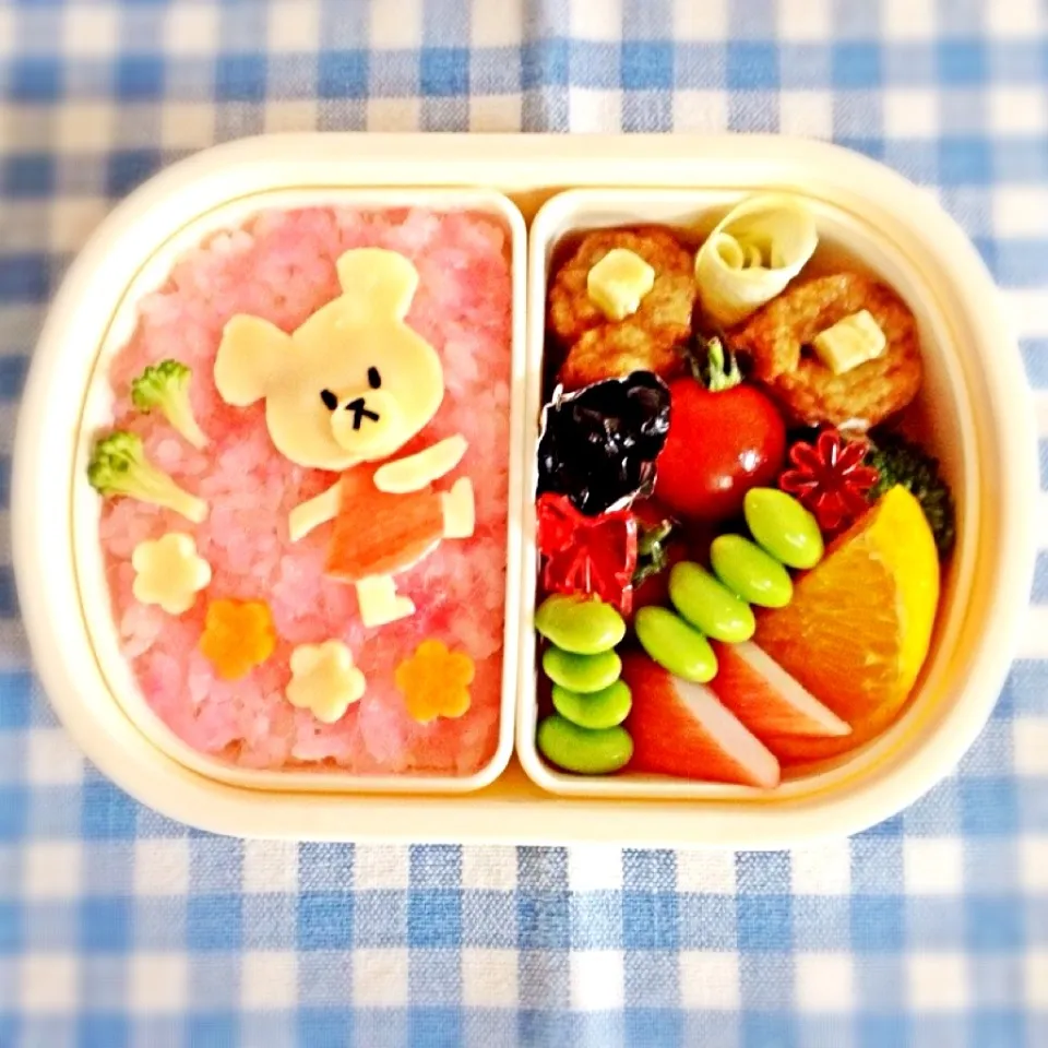 Snapdishの料理写真:おさんぽジャッキー弁当♡|chihoさん