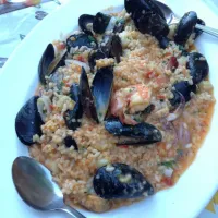 Snapdishの料理写真:Seafood risotto|Brock Freemanさん