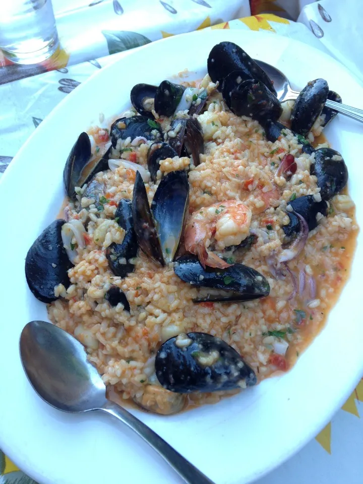 Seafood risotto|Brock Freemanさん