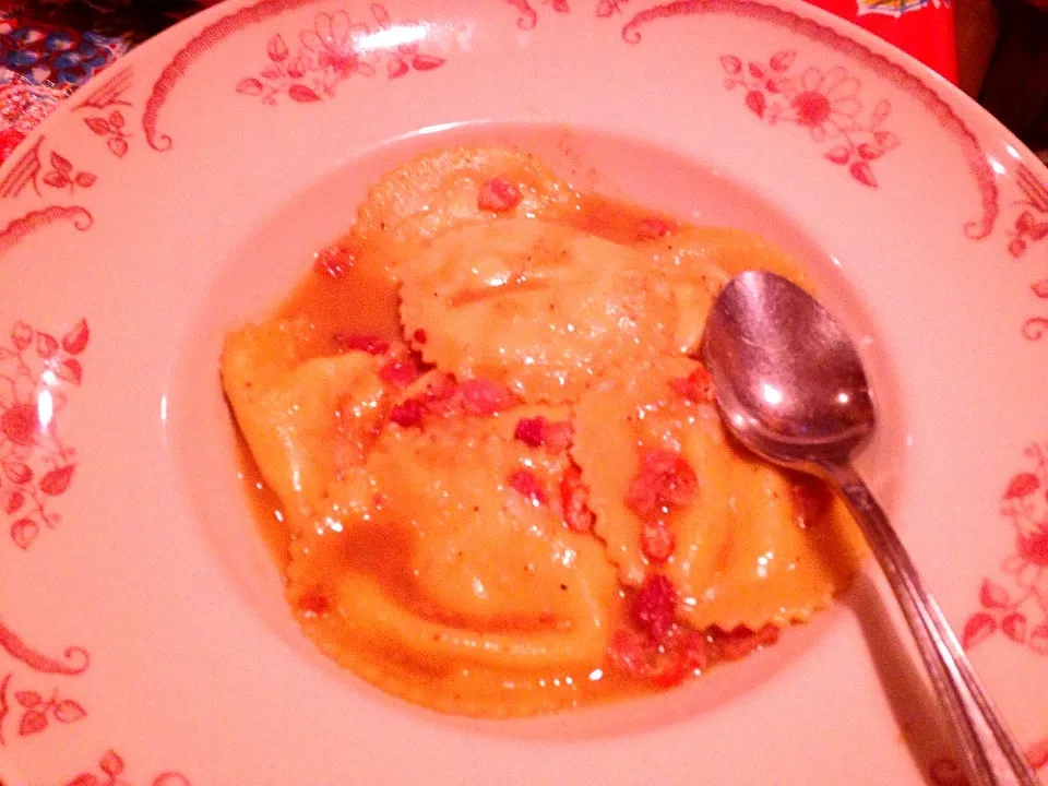 Snapdishの料理写真:Durian ravioli|Brock Freemanさん