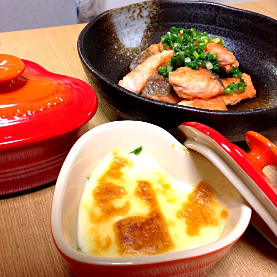 Gratin, Pan-fried Salmon in Ponzu|YvoMiwaさん