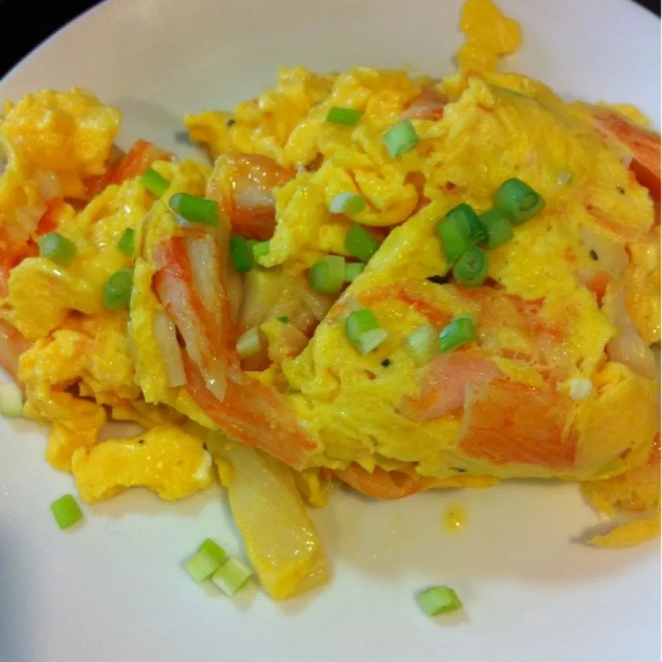 Eggs with crab meats|Stephanieさん