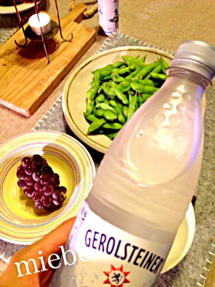 旦那様ご帰還につきカンパーイw|MIEKO 沼澤三永子さん