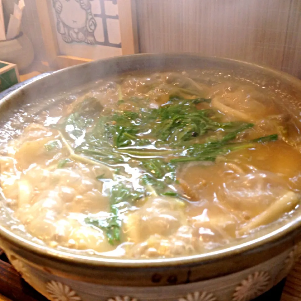 Delicious udon with fermented soup.|do dyuさん