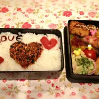 Snapdishの料理写真:彼のお弁当❤|maikaさん