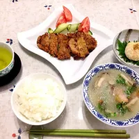 味噌カツ♢鯖のみぞれ煮♢まじろ|なっちさん