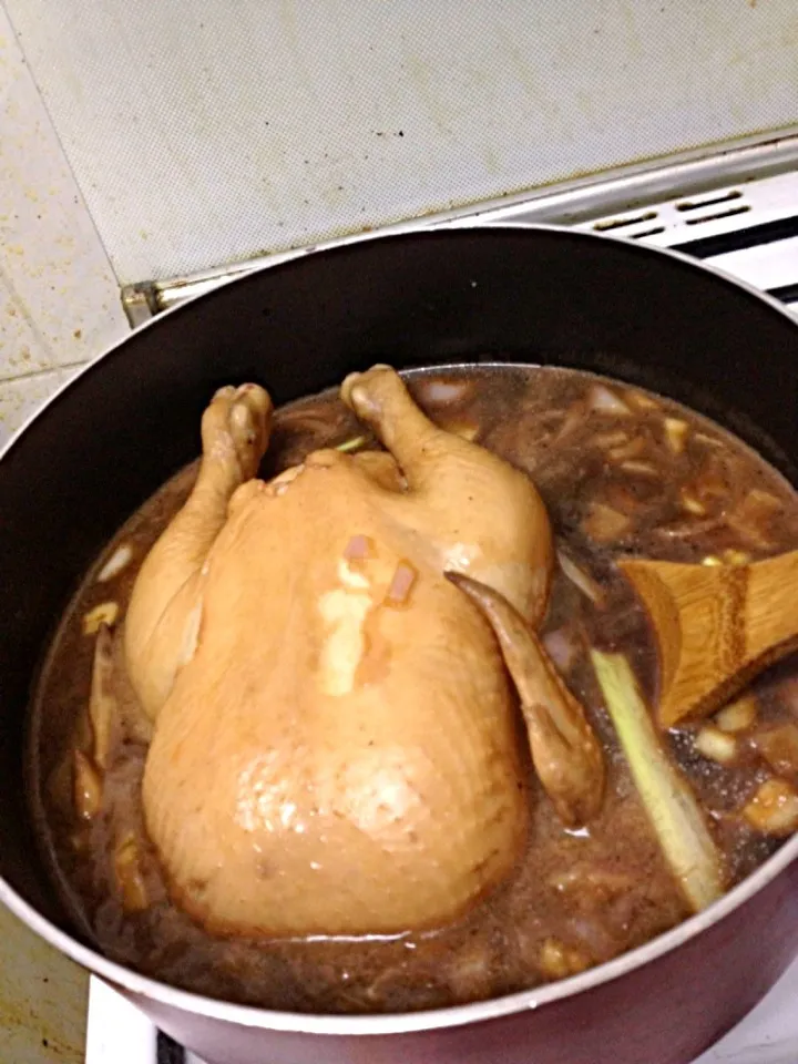 Chicken ala andoks raw according to chef albert (before)|jennifer tiamzonさん