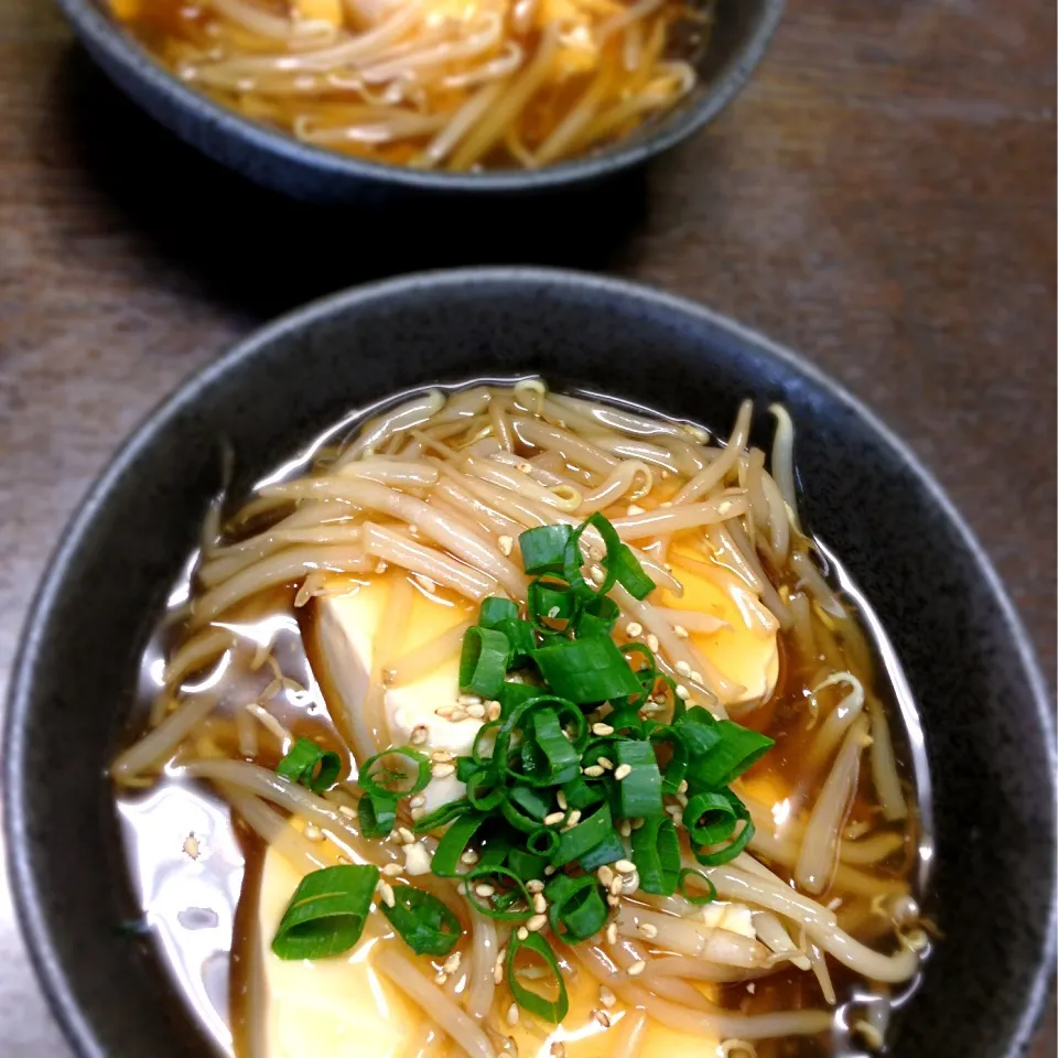 もやしと豆腐のうま煮♡|まみさん