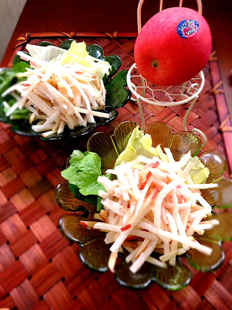 Salad of radish&apple🍎大根とりんごのｻﾗﾀﾞ|🌈Ami🍻さん