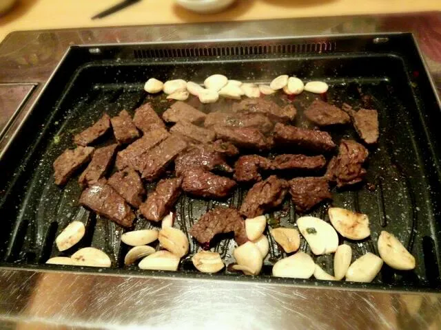 Snapdishの料理写真:今日の夕食ー焼き肉３|ジュンさん