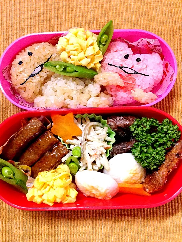 Snapdishの料理写真:三女のなめこ弁当|富士子🍒🐰🍓さん