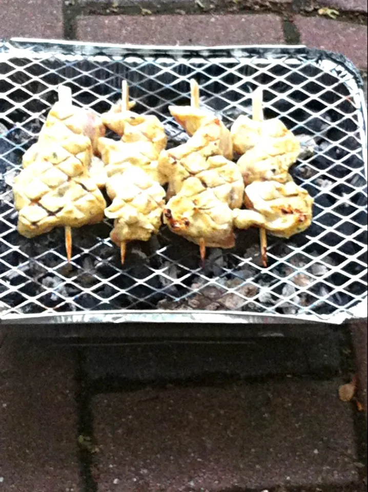 Snapdishの料理写真:Chicken in yoghurt marinade|claraさん