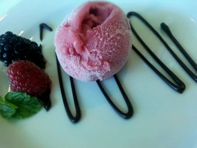 raspberry sorbet|globetrotterさん