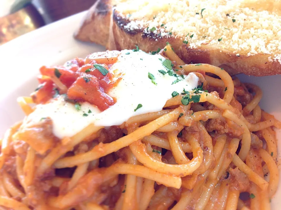 Bolognese pasta|Etsuko Kajikawaさん