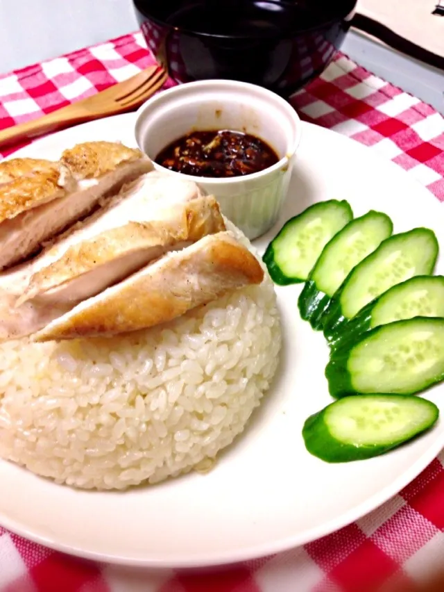 Hainan chicken rice|PhUnGさん