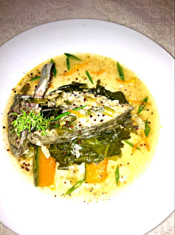 Fish with Long Foot Cabbage & Pumpkin|Eardley Walkerさん