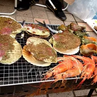 Snapdishの料理写真:海鮮BBQ|あやっこさん