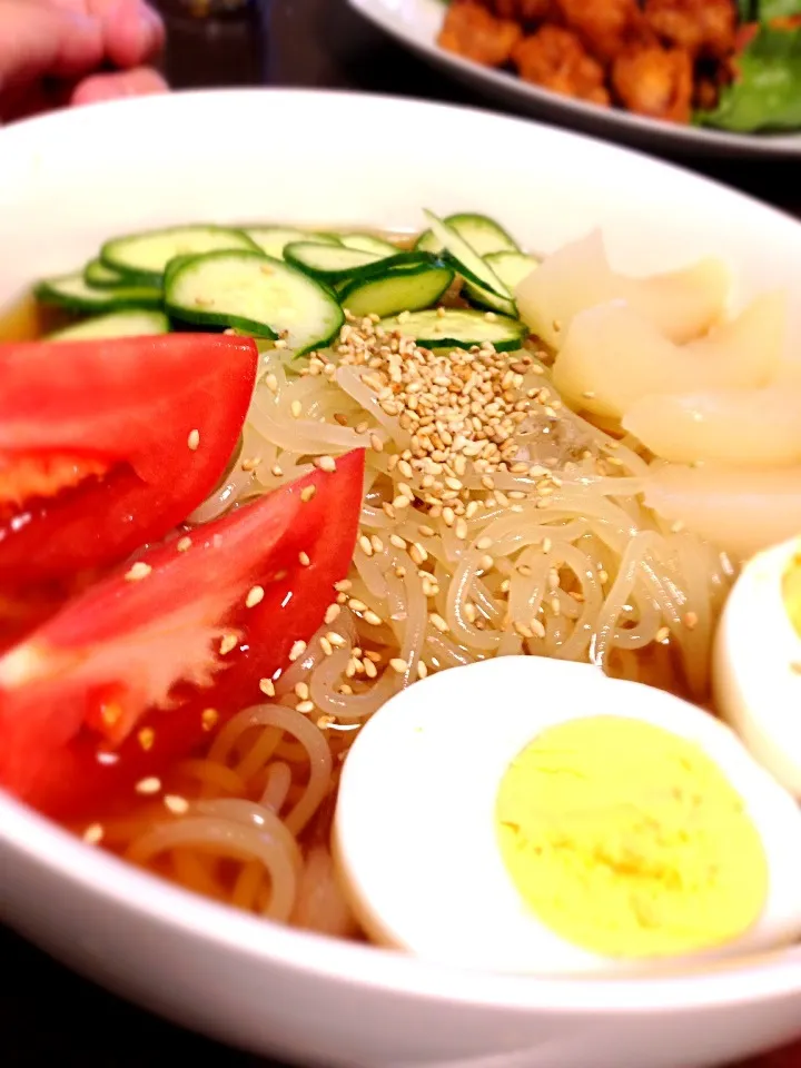 冷麺！|魚屋で働くゆきぺっこさん