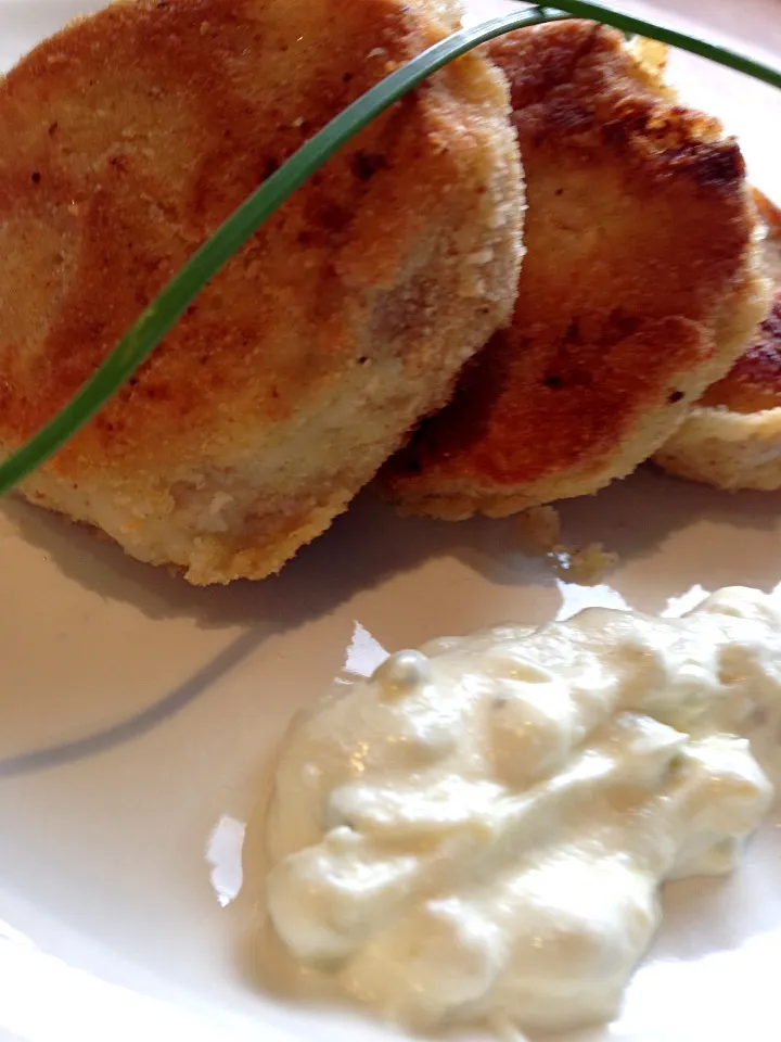 Fish cakes whit remoulade sauce|ozzy sparaさん